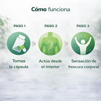 Deos: Frescura corporal desde el interior 🌿