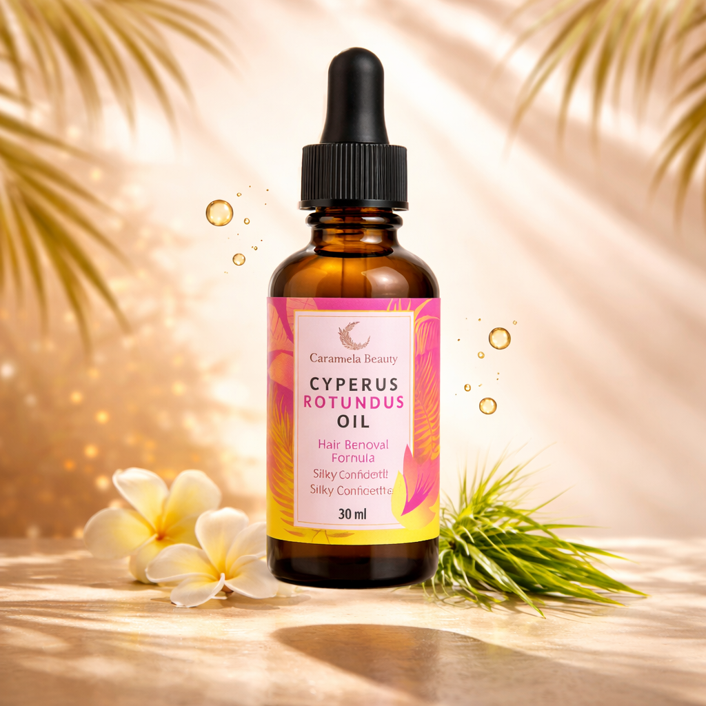 Aceite Cyperus Rotundus: Reduce El Vello, Piel Suave y Lisa
