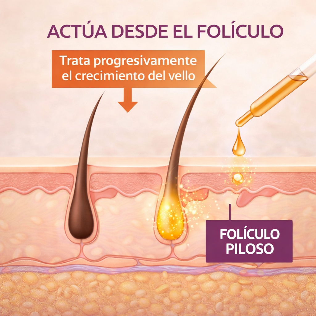 Aceite Cyperus Rotundus: Reduce El Vello, Piel Suave y Lisa