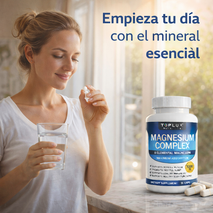 Magnesium Complex: Más Energía y Bienestar Diario