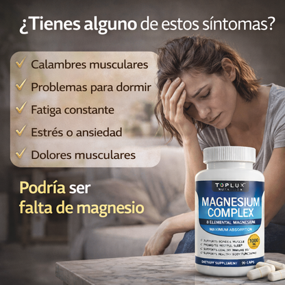 Magnesium Complex: Más Energía y Bienestar Diario