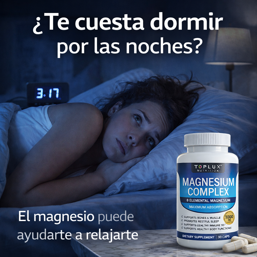 Magnesium Complex: Más Energía y Bienestar Diario